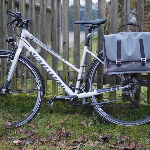 Als Fahrradtasche